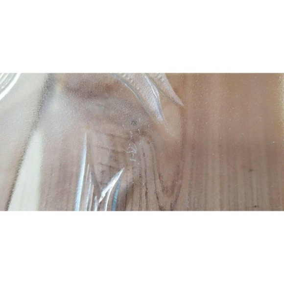 Makasa Crystal Holiday Bells Platter 14.75" RC197/516 Christmas Hostess Dish. - Picture 11 of 12